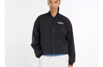 New Balance Linear Heritage Woven Bomber Jacket