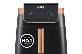 Ninja Air Fryer MAX PRO, 6.2L, Uses No Oil, Large Square Single Drawer, Roast, Bake, Air Fry, Family Size, Non-Stick, Dishwasher Safe Basket
