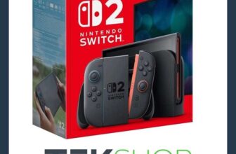 Nintendo Switch 2 Console 7.9 Touchscreen HDR10 Support 256GB Storage BRAND NEW With Code – Sold by TEKshop