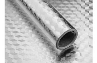 Niviy Oil-Proof Wallpaper Stove Sticker, 40x500cm, Waterproof, Self-Adhesive