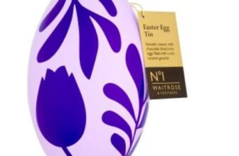 No1. Caramel Ganache Easter Egg Tin