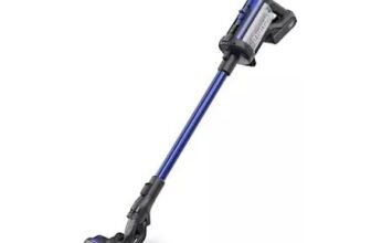 Numatic International Henry Quick PET Cordless Vacuum Cleaner with 6 PODS – Blue