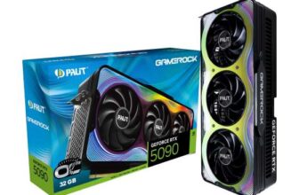 Nvidia RTX 5090 – Palit Gamerock OC – 32gb – Graphics Card
