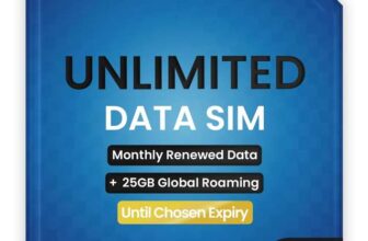 O2 Global Data Sim Preloaded for 1 Month 25GB Europe & USA Roaming Unlimited UK Data (£35.99 Select Accounts)