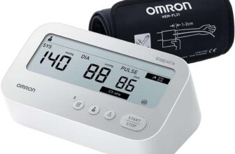 OMRON X4 Connect AFib, Connected Upper Arm Blood Pressure Monitor for Home Use, Intelli Wrap Cuff (22-42cm)