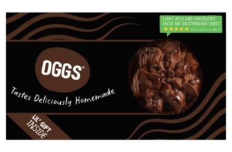 Oggs chocolate cupcakes 2 pk (£2 voucher inside box)