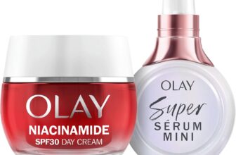 Olay Super Powered Duo: Super Serum Regenerist Niacinamide SPF30 Day Face Cream Moisturiser