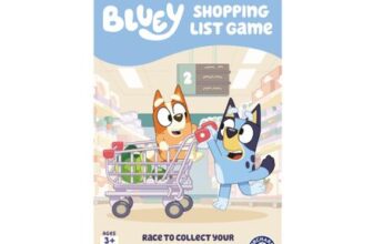 Orchard Toys Official Bluey Shopping List Matching and Memory Game