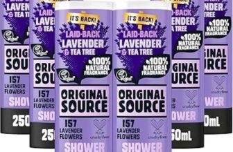 Original Source Lavender Shower Gel 6 X 250ml – S&S £4.50 with 10% voucher and Max S&S
