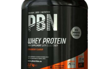 PBN – Premium Body Nutrition Whey Protein 1kg Strawberry, new Improved Flavour