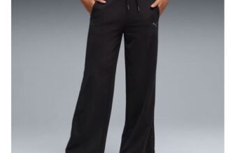 PUMA HER High-Waist Wide-Leg Pants Women