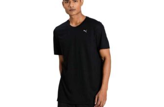 PUMA Mens Performance T-Shirt – Black