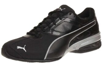 PUMA Tazon 6 Fracture Fm, Mens Sneaker (Size 6 Black Silver)