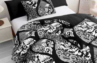 Pamposh Premium King Size Duvet Cover Set – Ultrasoft Brushed Microfiber, Hypoallergenic Reversible, Non-Iron Zipper Closure