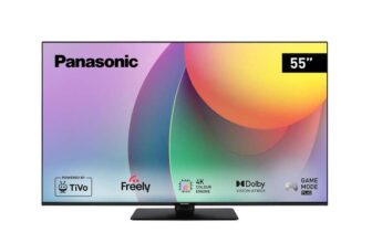 Panasonic TB-55W60AEY, W60 Series 55 inch 4K Ultra HD LED Smart TV, 2024, Freely, TiVo, 4K Colour Engine, Dolby Vision & Atmos