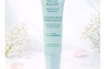 Pause & Glow Menopausal Skincare Cooling Relief Serum Roller 30ml