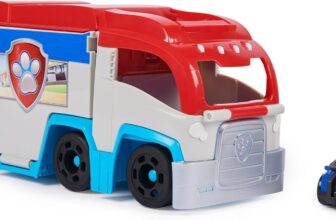 Paw Patrol: Pup Squad Patroller Team Vehicle, Toy Lorry with Collectible Chase Toy Car, Kids Toys for Boys & Girls Aged 3