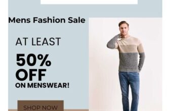 Peacocks Mens Fashion Sale – Upto 50% off on Menswear