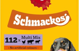 Pedigree Schmackos Mega Pack 110/112 Strips Snacks, Dog Treat Multipack with Beef, Lamb and Poultry Flavours