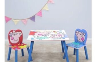 Peppa Pig Table & Chairs Set