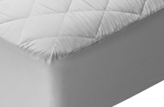 Pikolin – Quilted Fibre Mattress Protector Waterproof, white Cama 90-90 x 190/200 cm white
