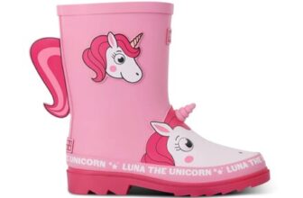 Pink Regatta Mudplay II Character Waterproof Wellies