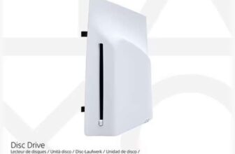 PlayStation PS5 Slim Digital Edition Disc Drive – White