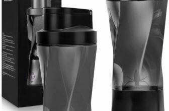 Portable Blender Ice Crusher Extractor 700ml Tritan Portable 360W 20000rpm PCTG Travel Mini Juicer Cup Fruit Mixer for Gym Home Office Sports Outdoor