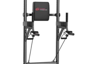 Power Tower Adjustable Multi-Function Dip Station Pull Up Bar – Bigzzia Fitness Store