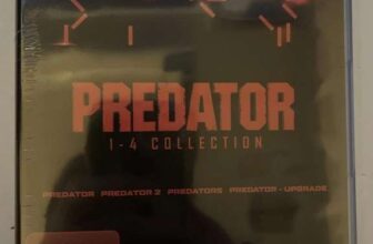 Predator -4 Movie Collection Blu-Ray Box Set, German Import, Brand New & Sealed – With Code – Sold by Toms Bargains