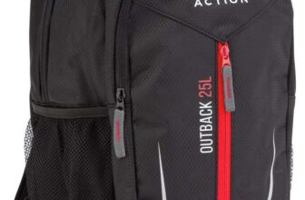 Pro Action Outback 25L Backpack – Black – Free C&C