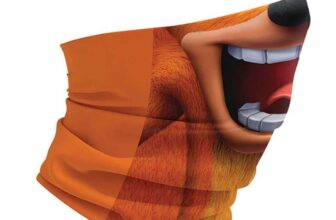 Pyramid International Unisex Neck Warmer, Bandana, One Size – Crash Bandicoot