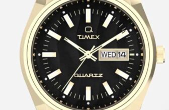 Q Timex Falcon Eye 38mm Stainless Steel Bracelet Watch