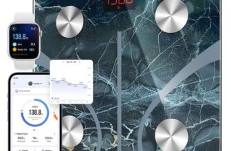 RENPHO Weighing Scales for Body Weight, Smart Body Fat Scale Bluetooth, Digital Bathroom Scales