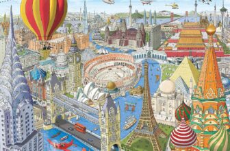 Ravensburger Around the World in 80 Days 1000 Piece Jigsaw Puzzles for Adults and Kids Age 12 Years Up
