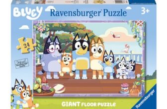Ravensburger Bluey 24-Piece Giant Floor Jigsaw Puzzle (Age 3)