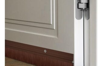 Retsun 5-Pack Extra-Wide Door Brush Seal, Brown