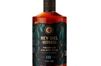 Rey Del Istmo Premium Golden Rum 10 Year Old 700ml 42% ABV