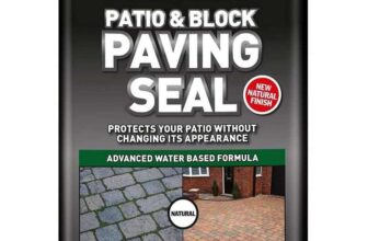 Ronseal RSLPBPSN5L Patio and Block Paving Seal Natural, Clear, 5 Litre