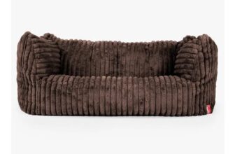 Ruben Bean Bag Sofa Ultra Plush Cord Sable