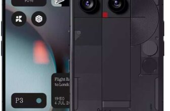 SIM Free Nothing Phone (3) 5G 256GB AI Mobile Phone – Black / White