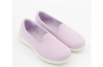 SKECHERS Lavender on the Go Flex Trainers