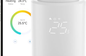 SONOFF Zigbee Thermostatic Radiator Valve, TRVZB, Add-On Smart Radiator Valve For Smart Home Control, Easy Installation, Save Heating Costs, Works With Alexa, Google Home