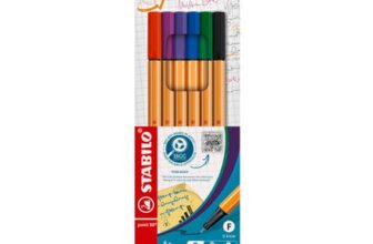STABILO Point 88 Fineliner, 6-Pack, Assorted Colours