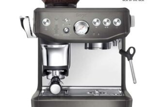 Sage The Barista Express Impress Coffee Machine – Black Stainless Steel (£150 off at checkout)