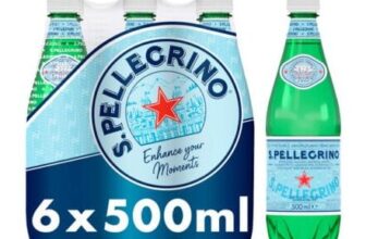 San Pellegrino Sparkling Natural Mineral Water 6x500ml