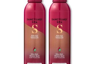Sanctuary Spa Ruby Oud Shower Burst Foaming Body Wash