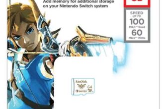 Sandisk 64GB Nintendo Switch Micro SD – The Legend of Zelda