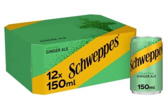 Schweppes Canada Dry Ginger Ale 12 x 150ml Cans