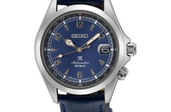 Seiko Prospex Alpinist Night Sky European Exclusive Limited Edition 39.5mm Dial Strap Watch